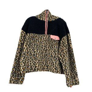 bp Brown Animal Print Teddy Jacket | Perfect for Any Occasion